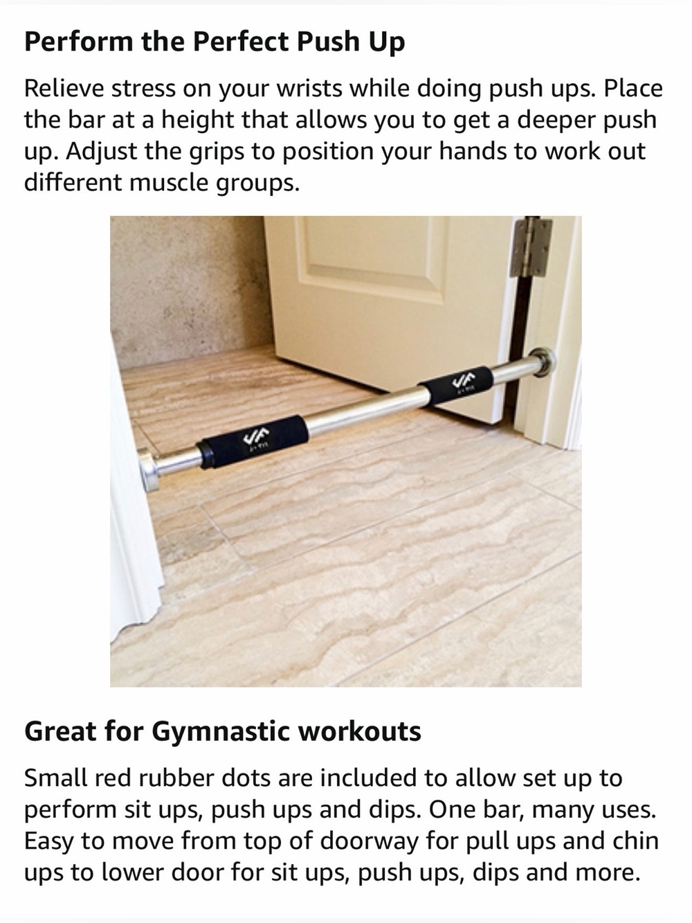 NEW pull up bar